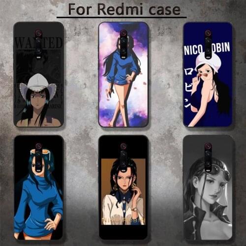 Nico Robin Phone Case For Redmi 9A 6 4X 7 7A 8 GO K20 K30 K30pro Note 4 4X 5 5A 6 6 Pro 7 8 K30 8pro K30