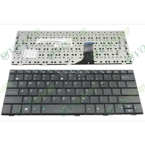 New Laptop keyboard for ASUS Eee PC EeePC Shell 1005 1005HD 1005HA 1001 1008 1008HA 1001HA Black US Version - MP-09A33US-5282