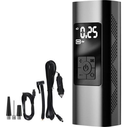 Portable Air Compressor Tire Inflator 12v Multifunctional Smart Car Air Compressor Pump For Cars Bike Motorcycle Tires Dropship