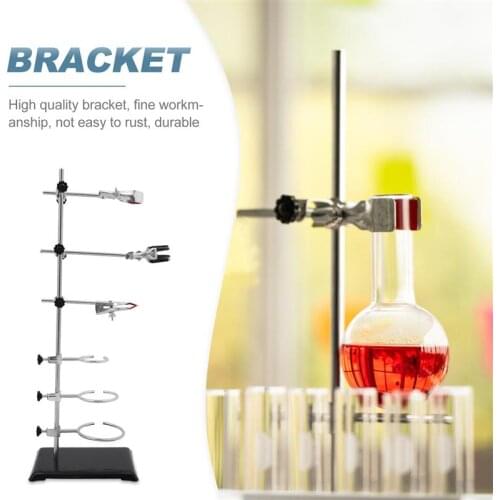 Chemical Laboratory Retort Stand Mini Metal Rack Laboratory Grade Metalware 60cm Chemical Laboratory Instrument Bracket