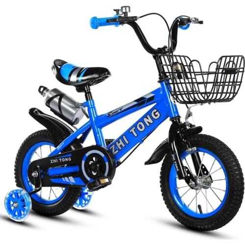 Kid bike student bike for Boys and girls 12/14/16/18 inch cycling bicycle Light bike Gift for children