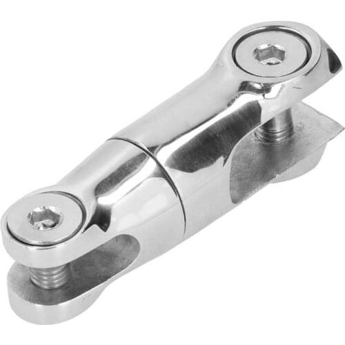 Boat Anchor Swivel Chain Connector Double Joint 316 Stainless Steel Hardware for 0.4-0.5in Chain Boat Accessories