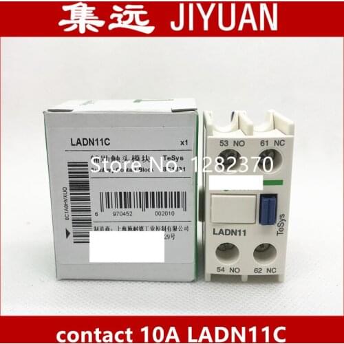 [ZOB] Authentic original contactor auxiliary contact being installed auxiliary contact 10A LADN11C 1 open 1 closed --10pcs/lot