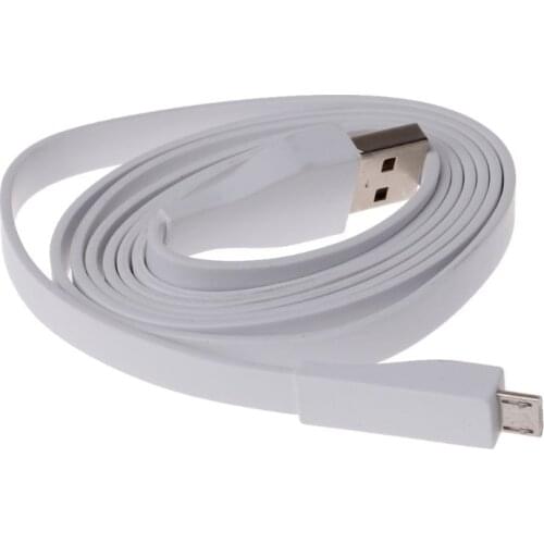 1.2m Micro USB PC Charger Flexible Cable Data Transfer USB Extension Cord for logitech UE BOOM Wireless Bluetooth Speaker