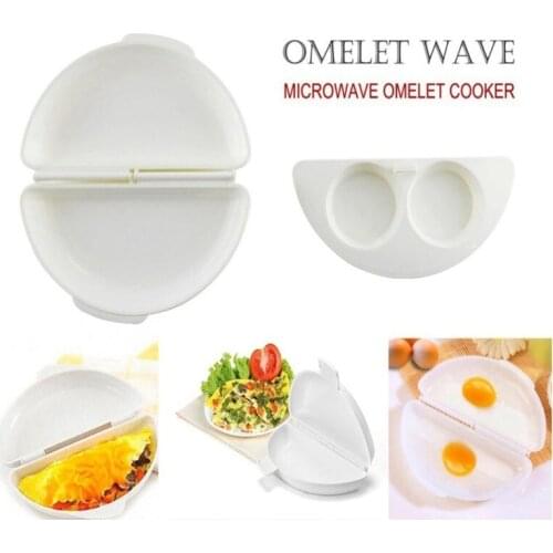 1PC Multifunctional Microwave Omelet Cooker Pan Breakfast Eggs Omelette Steamer Home Kitchen Gadgets Tools Kitchen Accessories