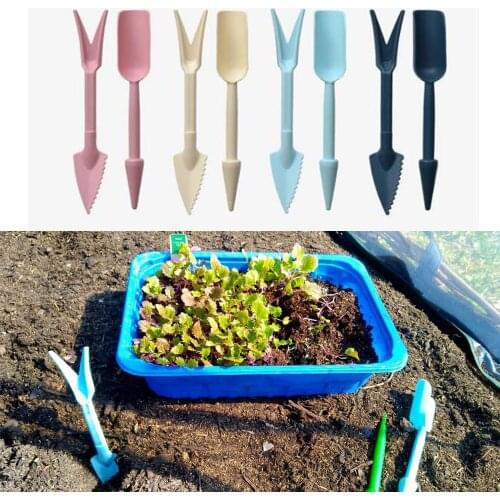 2Pc/set Garden Lifter Transplanter Succulents Transplant Seedlings Planted Tool Digging Tool For Vivai Trays