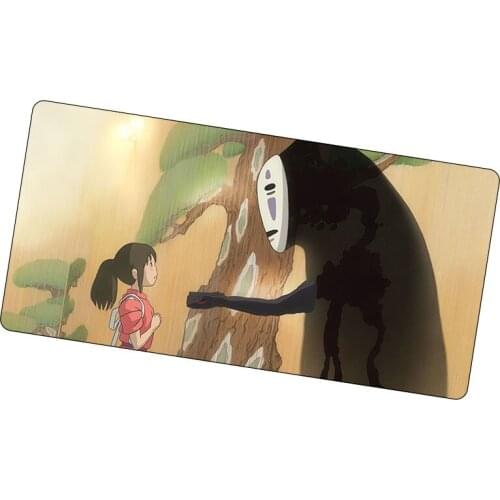 Large Mouse Pad Anime Mouse Pad Anti-slip with Locking Edge Gaming Mouse Mat for Computer Laptop Notebook Keyboard Mouse Mat