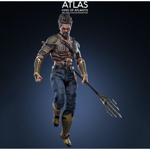 Art Figures AI-005 1/6 Scale Collectible Son of Aquaman King of Atlantis Atlas Action Figure Model for Fans Holiday Gifts
