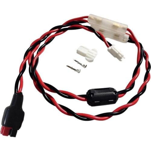 1M Power Cord Cable 12A Fuse For XIEGU G90 X108G Transceiver Fits Anderson Powepole Shortwave Radio Power Cord
