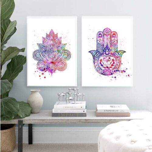 Life of Flower Yoga Canvas Art Poster Abstract Decorative Print Wall Painting Decoration Picture Nordic Modern Room Decor