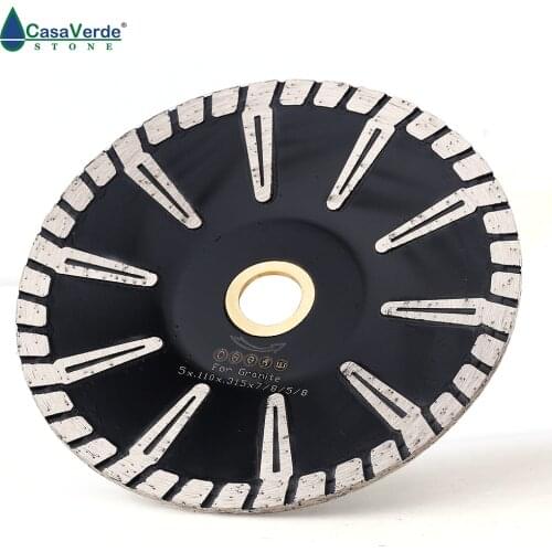 DC-SCB01 125mm circular diamond concave cutting blade 5 inch for granite and marble