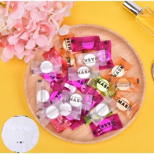 20pcs/pask Ultra-thin Silk Compression Mask Sheet Paper Non-toxic Portable DIY Tools Moisturizing Whitening Skin Care