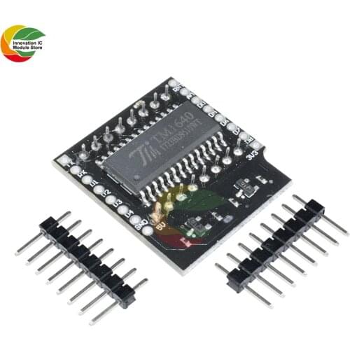 Ziqqucu Matrix LED Shield V1.0.0 for WEMOS D1 mini 8x8 Matrix LED Module