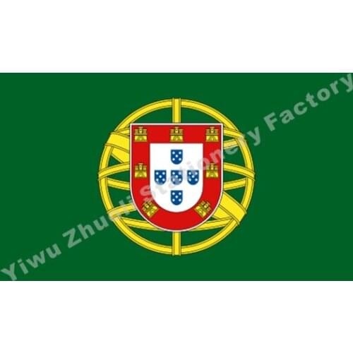 Portugal President Flag 150X90cm (3x5FT) 120g 100D Polyester Double Stitched High Quality Free Shipping