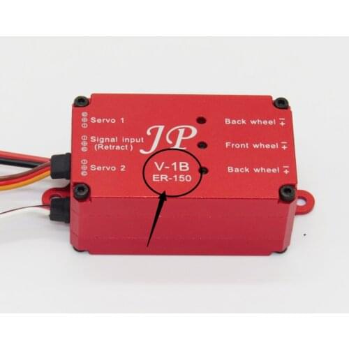 RC metal electric retractable landing gear two-in-one controller for fixed-wing aircraft air plane