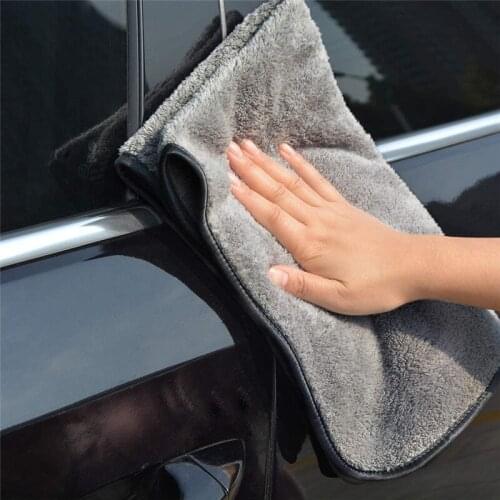 Microfiber Car Cleaning Cloths Ultra-Thick Car Drying Towel Microfiber Cloth for Car and Home Polishing Washing and Detailing