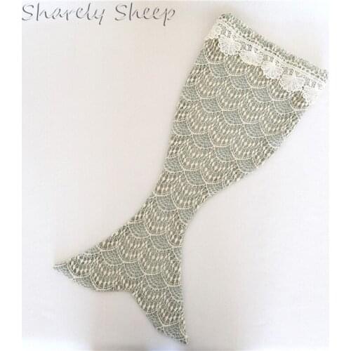 Mermaid Sleeping Bag Newborn Photography Props Baby Girl Photoshoot Lace Clothes Infant fotografia Accessories Baby fotoshooting Props Costume