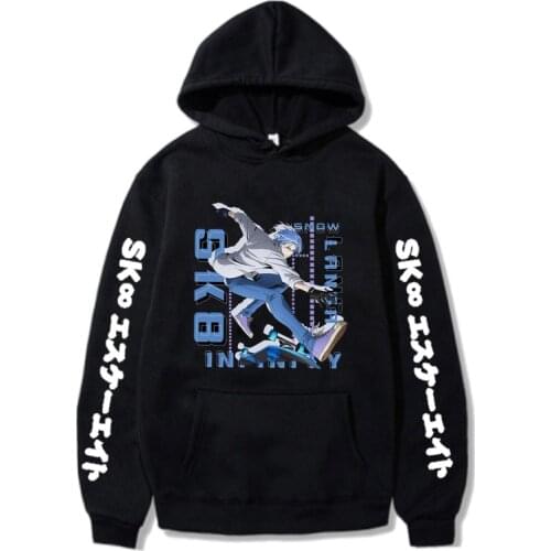 2021 Spring Autumn SK8 The Infinity Hoodies Oversized Men Loose Korean Sweatshirts Women Fashion Anime Unisex Hoodies for Teens
