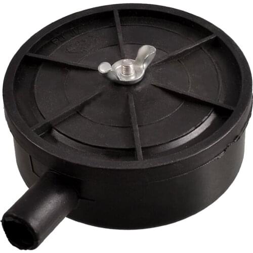20mm Male Thread Air Compressor Inlet Filter Damper Silencer Black