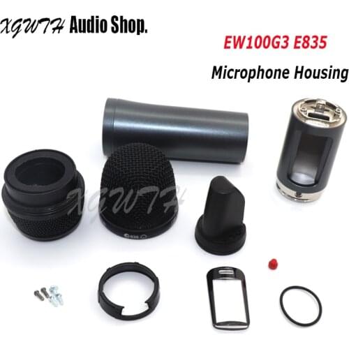 Replacement Repair Wireless Microphone Cover Microphone Housing For Sennheiser 100G3 EW100G3 E835 Mic Head with Plastic Parts