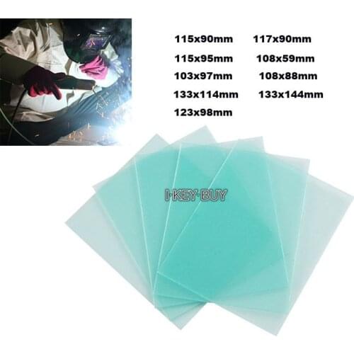5Pcs/Lot 110x90mm Welding Protective Plastic Plate Replacement Auto Darkening For Mask Helmet Lens Cover
