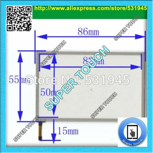 ZhiYuSun Anti-Static Shelding Bag New 4 Inch Touch Screen 86mm*55mm for 4 GPS GLASS 86*55 for tble compatible for gps touch