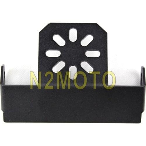 Black Motorcycle Number Plate Bracket Tail Tidy Licence Fender Eliminator Universal For Honda Yamaha Suzuki Kawasaki ATVs UTVs