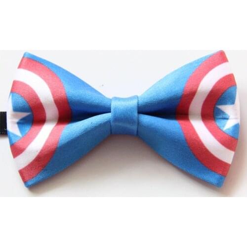 Disney Custom Childrens Cartoon Beauty Team Male Bow Tie Korean Version of The Best Man Wild Print British New Bow Tie