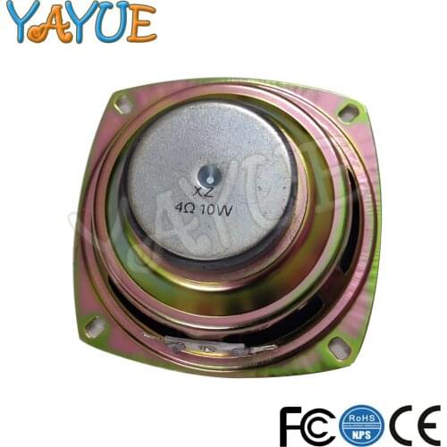 4 Inch 4Ohm 10W Speaker Full Range Speakers for Arcade Console Game Machine Diy Arcade Cabinet