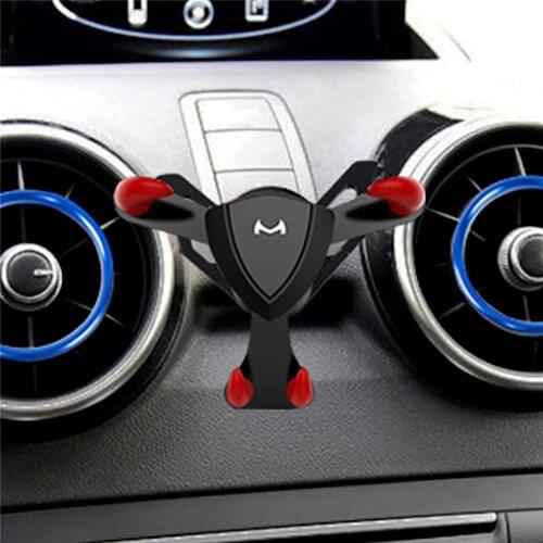 Gravity Car Air Vent Outlet Mount Clip Phone Holder for Audi A1 Gravity Y Shape Stand Devil Bracket Universal Phone Stand