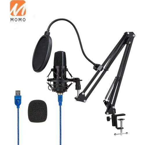 Condenser microphone kit (black) magic sing along karaoke With Good Service