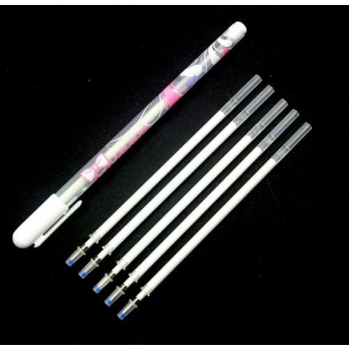 Novelty White Gel Pen Highlight Pens And Refills Painting Design Sketch Hand Book Gel Ink Pen For Kids Supplies Stationery