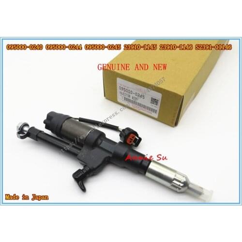 Genuine and New Fuel Injector 095000-0240 095000-0244 095000-0245 for HIN* FUEL INJECTOR 23910-1145 23910-1146 S2391-01146