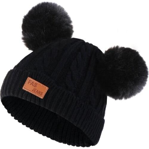 Infant Kids Knitted Hat Cute 2020 New Christmas Toddler Children Hat Thread Baby Kids Hat Newborn Boys Warm Hat Girls Knit Cap