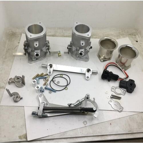 SherryBerg FAJS 45IDA 45MM IDA Throttle Bodies linkage AIR HORNS TPS KIT 45mm FOR EMPI Weber dellorto carb W/T Injectors 45 IDA
