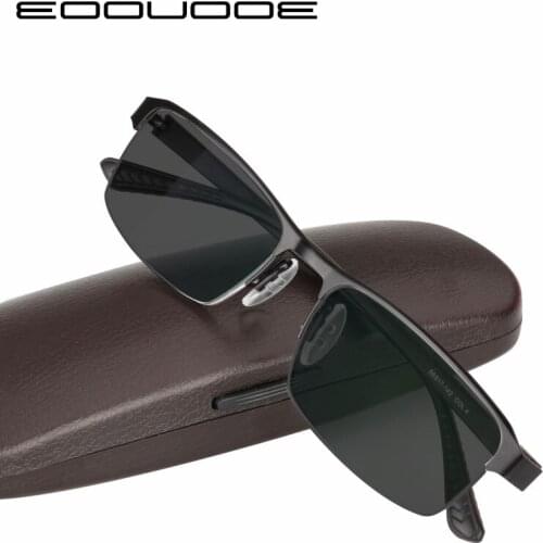 EOOUOOE Transition Sunglasses Photochromic Reading Glasses for Men Hyperopia Presbyopia diopters Outdoor Presbyopia Glasses