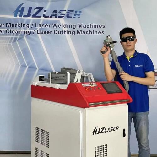 Industrial Metal Mould Surface Laser Rust Removal Cleaning Machine 100W 200W