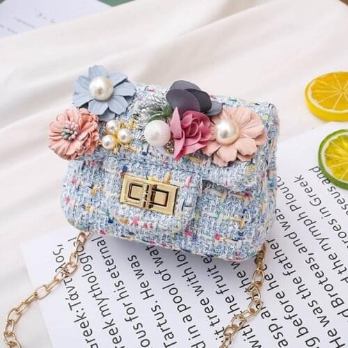 Fashion Cute Girl Shoulder Messenger Bag Childrens Crossbody Chain Handbag Toddler Girl Bags Princess Cross Body Bags Purse
