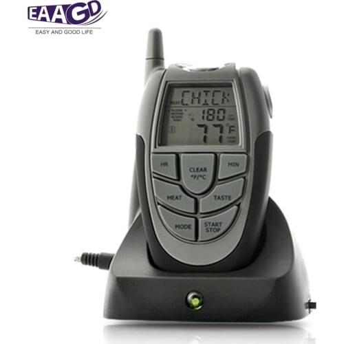 EAAGD BBQ Thermometer, Best Meat Thermometer in Barbecue Accessories, Perfect Time with this Remote Digital Wireless Thermometer