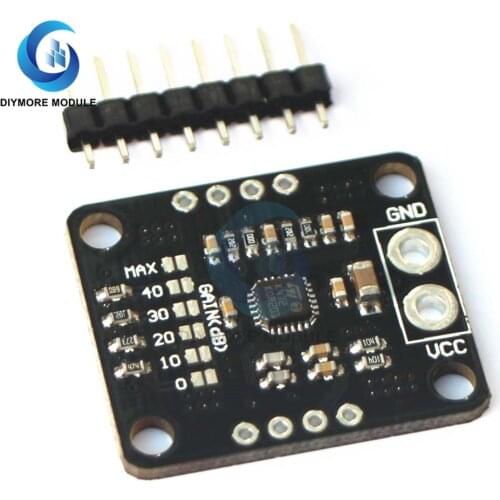 TS472 Amplifier Board Microphone Preamplifier 2.2V-5.5V Low Noise Adjustable Gain Audio System for Notebook Computers PDA