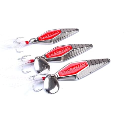1pcs/freshwater Japan Long shot metal VIB Sequin hard bait7.5g-20g Artificial crank sink Rotating feather barbed fish hook lure