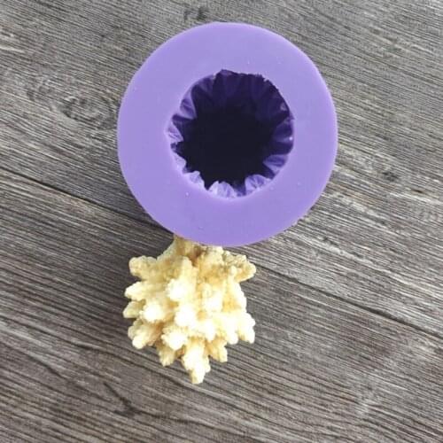 3D Lavender Flowers Soap Epoxy Resin Mold Ornaments Casting Silicone Mould for DIY Crafts Plaster Candle Making N2UE