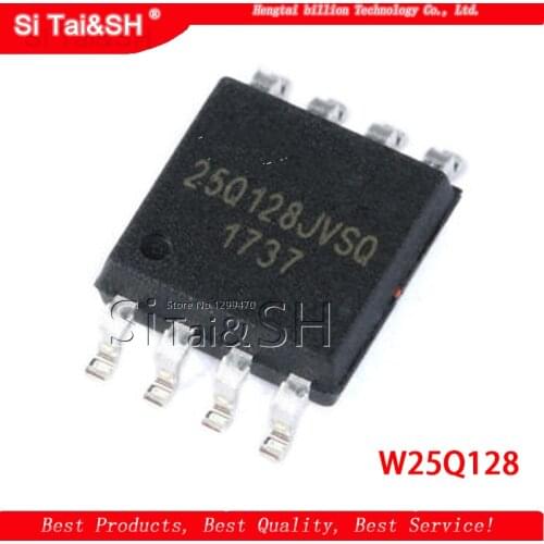 5pcs/lot W25Q128 W25Q128BVFIG W25Q128BVFG SOP8