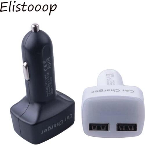 4 in 1 Dual USB Car Charger Universal DC 5V 3.1A With Temperature Voltage Current Meter Tester With Blue Light Digital Display