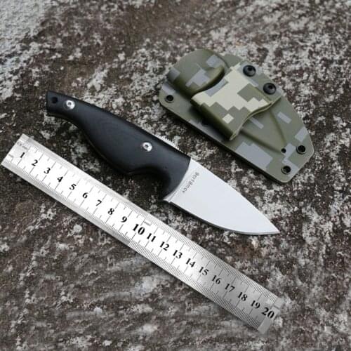 Free shipping New fixed blade sharp edges camping hunting tactical survival knife with G10 handle Outdoor tool knife