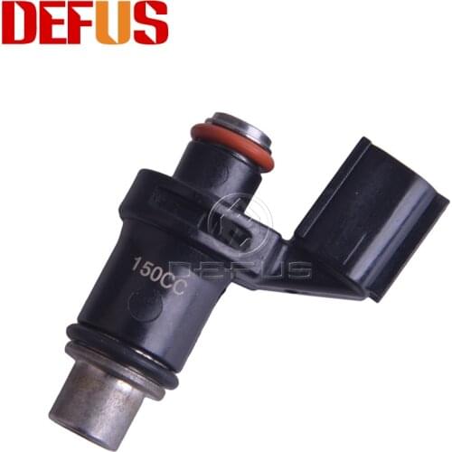 DEFUS 4X Motorcycle Fuel Injector Nozzle 150cc 8hole for Yamaha y15zr FZ150 Replacement Injection Motorbike Bico Black customize