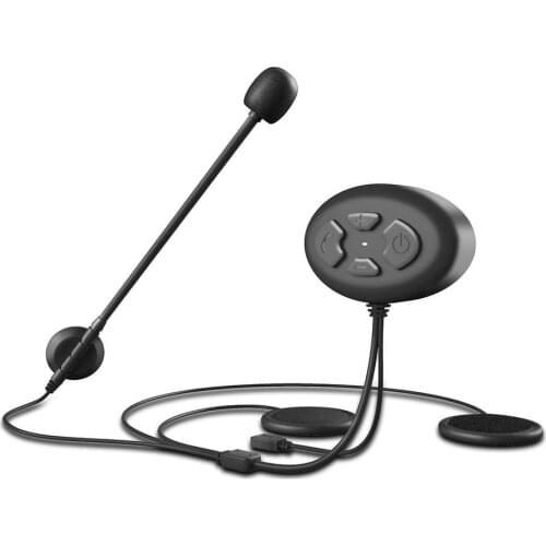 Motorcycle Helmet Headset Bluetooth 5.0 FM Radio Waterproof Moto Helmet Headset Wireless Handsfree Stereo Earphone Headphone