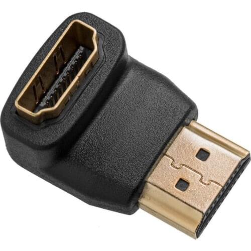 HDMI-compatible Adapter 90 270 Degree Right Male To Female Converter Extender For PS4 HDTV Projetor Laptop Monitor 1.4 Converter
