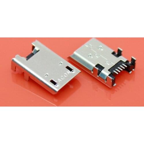 JCD 2pcs NEW Charging Micro USB Jack for Asus ME372 ME301T ME180 ME102 k00f DC Charging Socket Port Connector