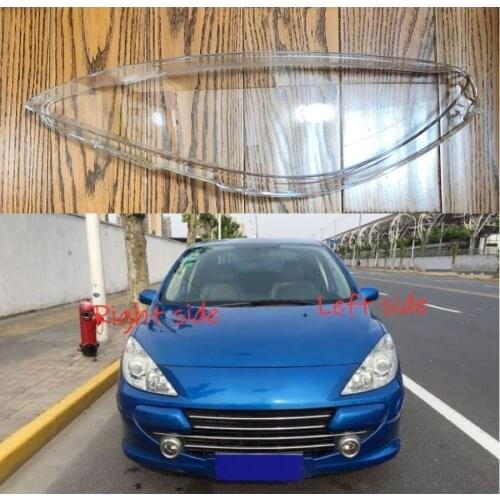 For Peugeot 307 2003 2004 2005 2006 2007 Car Headlight cover Headlamp Lens Auto Shell Cover